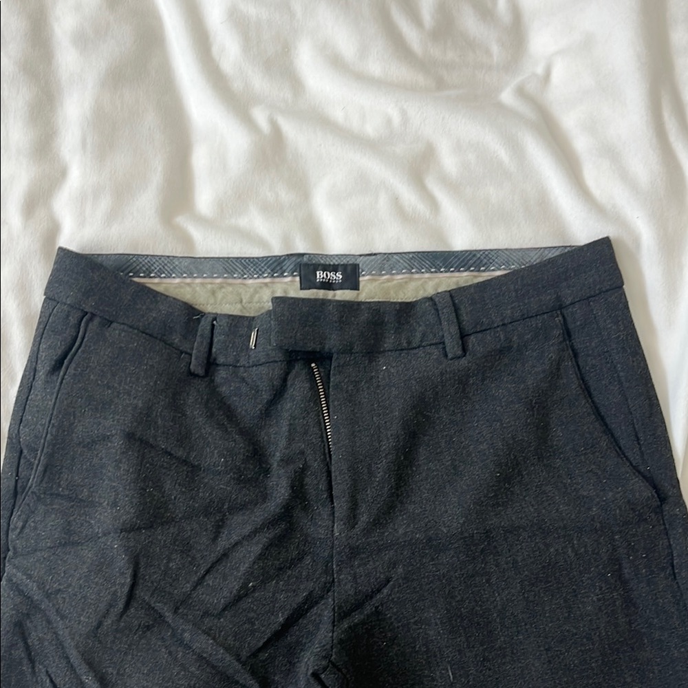 Hugo Boss Charcoal Trousers